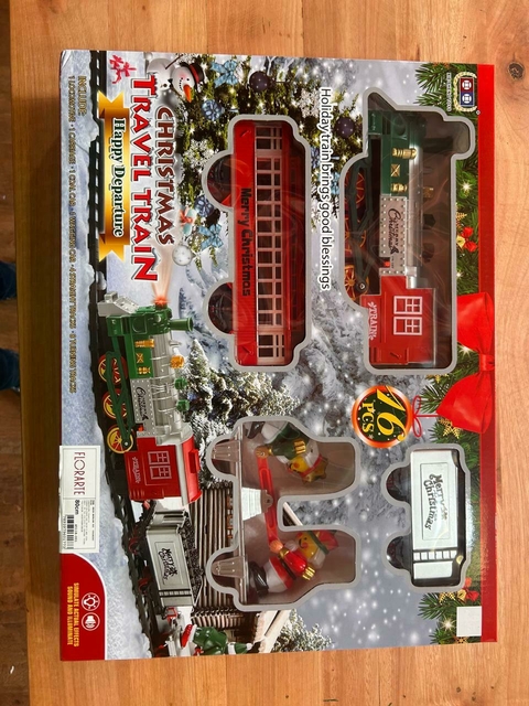 Trem decor. com movimento e som Cód.45118001 - comprar online