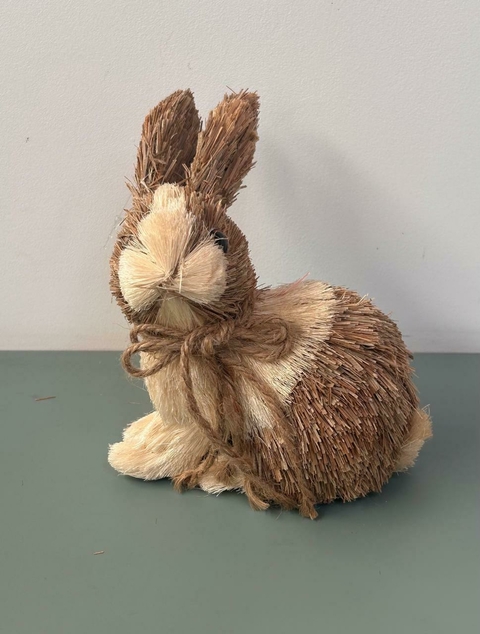 Coelho rústico marrom 17x9cm Cód. CO674 - comprar online