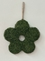 Guirlanda flor verde 26cm Cód. GL411 - comprar online