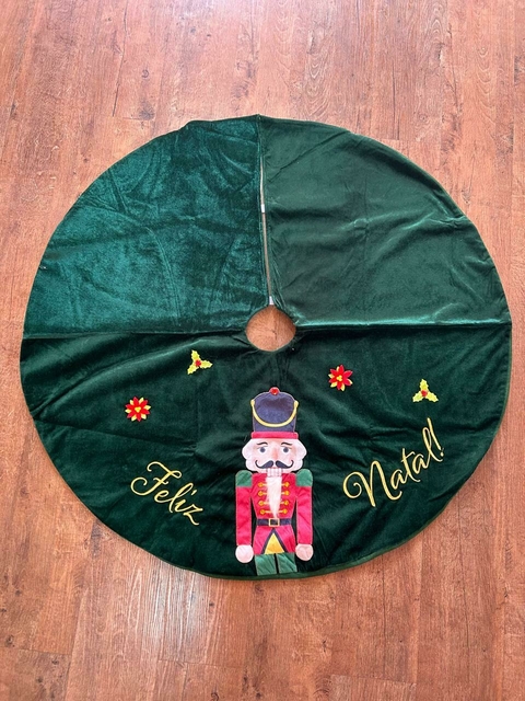 Saia para árvore verde quebra nozes 110cm Cód. SA024