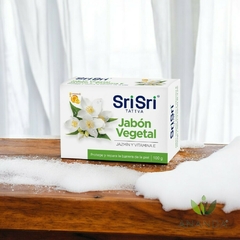 Jabón Vegetal Ayurvédico de Jazmín y Vitamina E - comprar online