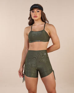 CONJUNTO SHORT FRANZIDO KAPANA - Corpo Ágil