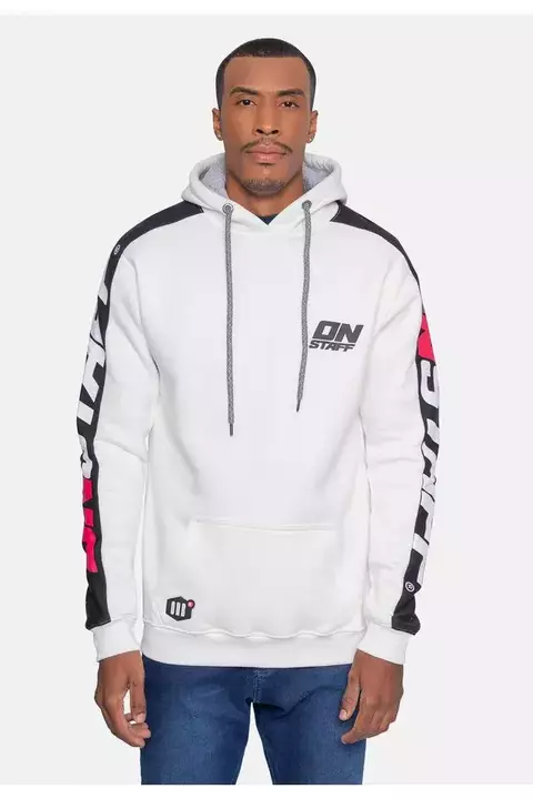 Moletom Masculino Onbongo Branco
