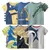 Camiseta desenhos divertidos 3d - diretokids