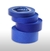Cinta papel UV Azul -36mm./40mts -Doble A