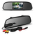 Espelho Retrovisor com Monitor LCD 4,3" para Câmera de Ré - comprar online