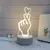 Imagem do Candeeiro de mesa LED 3D Criativo