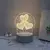 Candeeiro de mesa LED 3D Criativo - OxeVixe