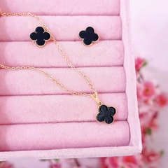 Conjunto folheado a ouro 18k - REF390