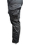 pantalon elastizado con cierre negro y azul - comprar online