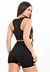 Short e Cropped Preto com Branco e Tela Conjunto | REF: LX197 na internet