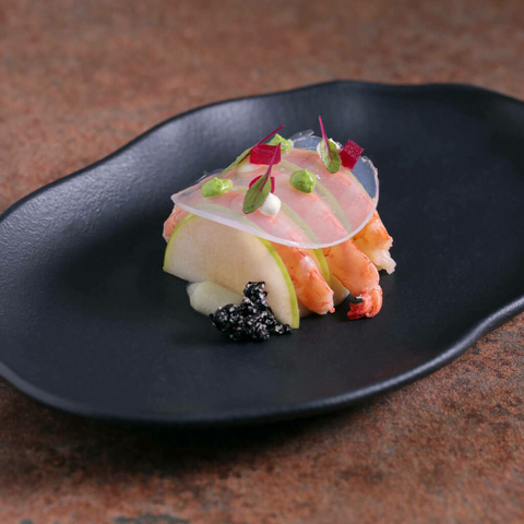 FUENTE BANDEJA CIRCULAR LICORICE NEGRO