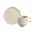 SET PLATO + TAZA CAFE 230ML CREMA - tienda online