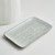 PLATO BANDEJA RECTANGULAR MENTA GRANIZO