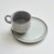 SET PLATO + TAZA CAFE 230ML MENTA GRANIZO