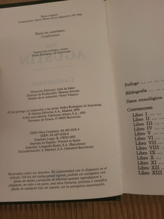 Confesiones - San Agustín - comprar online