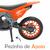Moto De Brinquedo Sertões Motinho Cross Suspensão E Molas Pro Tork Usual Laranja na internet