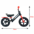 DM0012PR (PRETA) - Bicicleta De Equilibrio Infantil Balance Bike Sem Pedal - Loja Bela Oyá