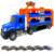 Caminhão Expansivo Pista Corrida 6 Carrinhos Fricção Sortidos - AZUL/LARANJA