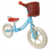 DM0013AZ (AZUL) - Bicicleta De Equilibrio Infantil Com Cestinha Bike Balance Sem Pedal
