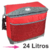 Imagem do Bolsa Caixa Térmica 24 Litros SoftCooler Com Alça Unitermi Isolante Térmico 8mm 39 Latas Vermelho
