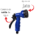 Mangueira De Jardim Expansível 15 Metros Retrátil Compacta Pistola Gatilho 7 Jatos