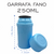 Imagem do Kit UniBaby Garrafa Térmica Paris 500ml Garrafa Fano 250ml Pote Dosador Leite Em Pó 300ml Azul