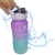 Garrafa De Águá Squeeze Esportiva Motivacional Colorida Canudo Adesivos Stickers 2 Litros Lilás (Roxo)