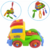 Brinquedo Educativo Caminhão Monta e Desmonta c/ Ferramentas Mãos a Obra