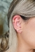 Brinco Ear Cuff Estrelas Pequenas Banhado em Ouro 18k - comprar online