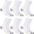 Kit 6 Pares Meias Cano Alto 25cm Algodão Esportiva Atacado na internet