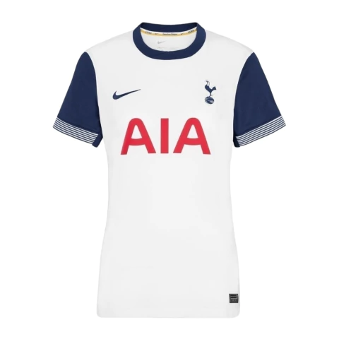 Camisa Tottenham I 24/25 - Torcedor Nike Feminina - Branca com detalhes em azul