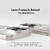 Funda High Clear Stand para iPhone 16 Pro - Transparente