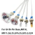 SOQUETE HALOGENA P/ BASE G4 / GU5.3 / GY6.35 COM FIO 10CM - comprar online