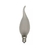 LAMPADA VELA CHAMA 40W 110V E14 FOSCA BICO TORTO C35 HALOTEC