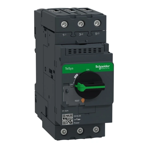 DISJUNTOR MOTOR MAGNETICO 50A SCHNEIDER ELECTRIC GV3L50