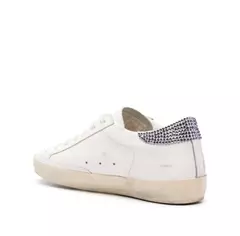 Golden Goose Super-star Blanco Talón Piedras (Parche Estrella Piedras) - Canela´s Shop