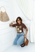 T-shirt Slim Corações no Quadrado - loja online
