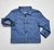 Jaqueta Denim Brim Leve Azul Infantil Novo