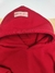 Moletom Vermelho com Capuz Forrado Quentinho Novo - comprar online
