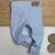 Calça Azul Bebê Tradicional Infantil Semi Novo - comprar online