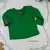 Bata Verde detalhes Losangos vermelho e verde Novo