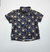 Camisa Social Urso Príncipe Azul Marinho Novo