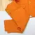Calça Laranja Infantil Novo