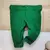 Calça Verde Bandeira Infantil Novo