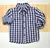 Camisa Xadrez Vietnã Marinho Infantil Novo