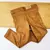 Calça Couro Sintético Caramelo Novo