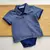 Polo Body Azul Mescla Infantil Novo - comprar online