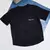 T-shirt Preta Bolso Preto Zíper Utrends Novo
