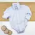 Body Social Listras Finas Azul Bebê e Branco Novo